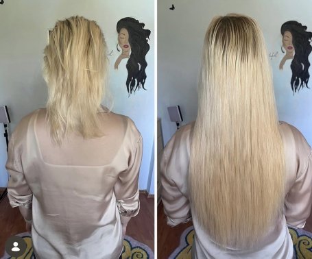 Prodloužení a zahuštění vlasů Frýdek - Místek